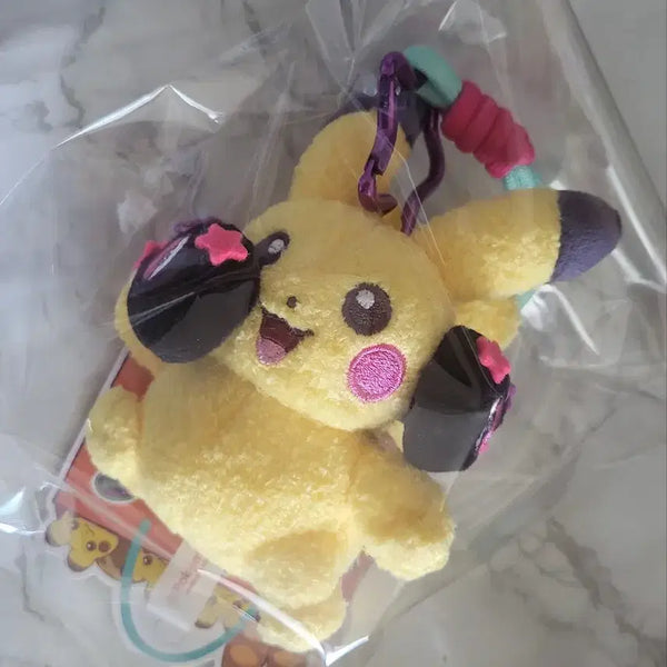 [BUNJANG] Pokemon Metamon Playground Pop-Up Pikachu & Pachirisu Mascot Keychain Plush / 포켓몬스터 메타몽놀이터 팝업 피카츄+파치리스 마스코트 인형 판매합니다