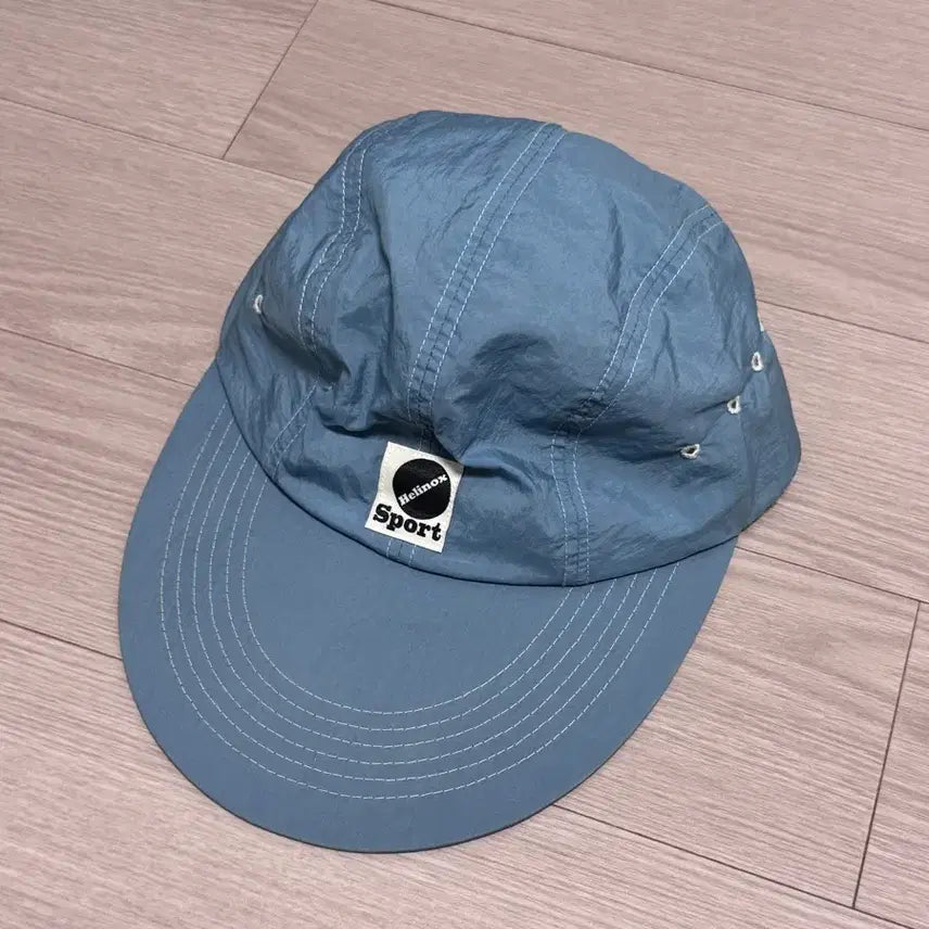 [BUNJANG] Heritageplus x Helinox Long Bill Cap Blue / 헤리티지플로스 x 헬리녹스 롱빌캡