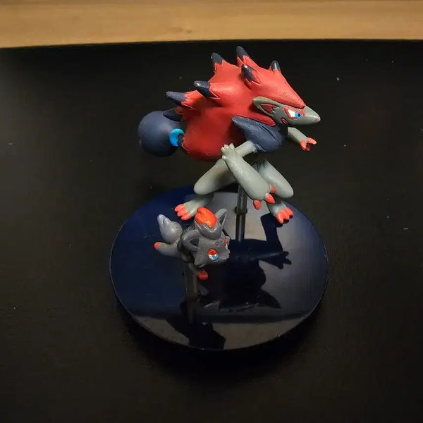[BUNJANG] Pokemon 3D Figure Zoroark & Zorua / 포켓몬스터 입체도감 조로아크&조로아