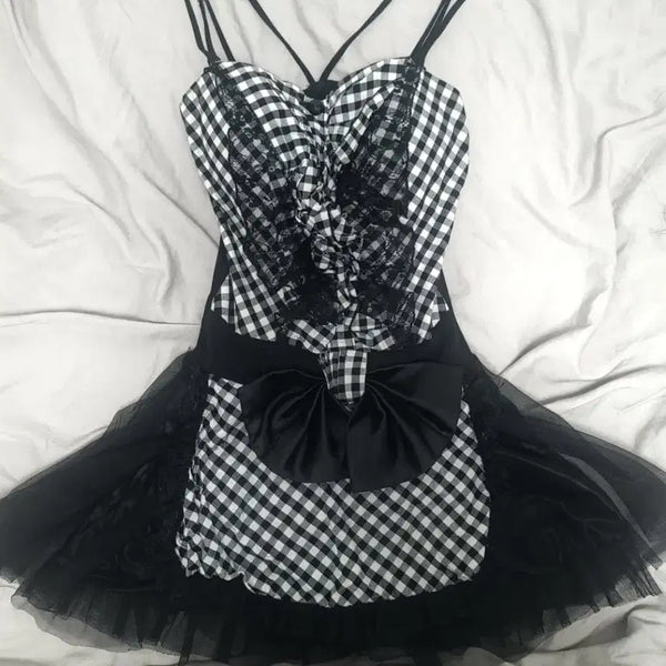 [BUNJANG] Vintage Apron Sleeveless Dress / 빈티지 에이프런 나시 원피스