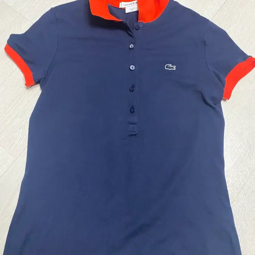 [BUNJANG] Lacoste Short Sleeve Polo T-Shirt / 라코스케 반팔 카라티