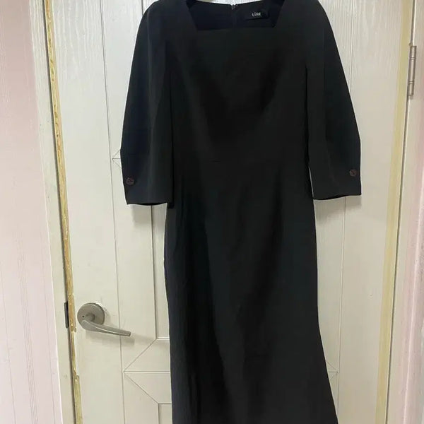 [BUNJANG] Line Dress (Size 55) / 라인 원피스(55)