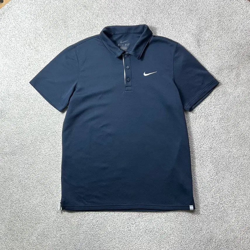 [BUNJANG] Nike Dri-FIT Performance Golf Polo Shirt Navy M / 나이키 드라이핏 기능성 골프 폴로 셔츠 카라티 네이비 M