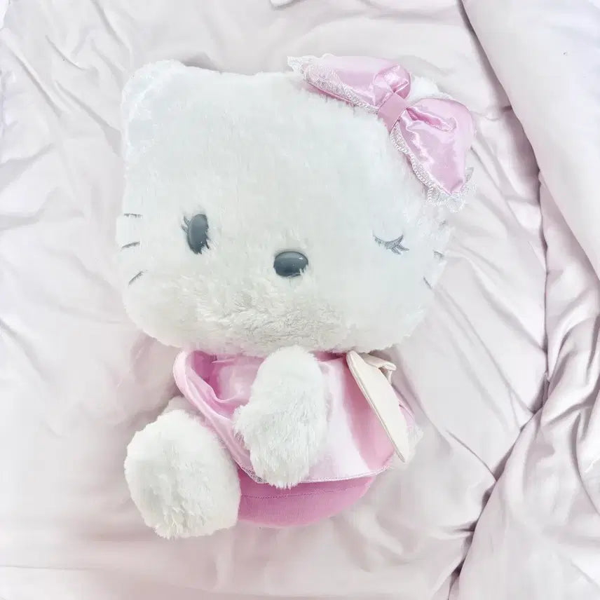 [BUNJANG] Sanrio Hello Kitty 2002 Angel & Demon Large Plush Doll / 산리오 헬로키티 2002 천사와 악마 엔젤 대형 인형 히메갸루 미소녀