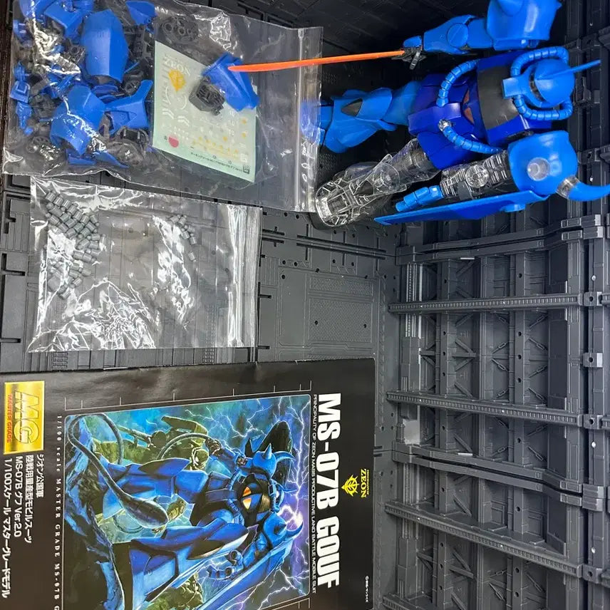 [BUNJANG] MG Gouf 2.0 30th Anniversary Clear Ver. Model Kit / MG 구프 2.0 30주년 클리어