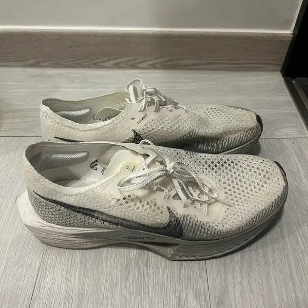 [BUNJANG] Nike ZoomX Vaporfly NEXT% 3 White Grey Running Shoes (280) / 나이키 줌X 베이퍼플라이 넥스트% 3 화이트 그레이 280