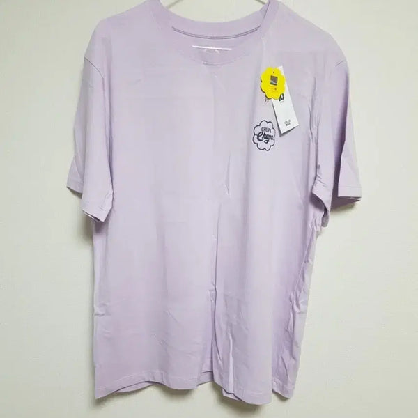 [BUNJANG] TOPTEN Short Sleeve T-shirt Lilac Size 95 / (새상품)TOPTEN 반팔 티셔츠