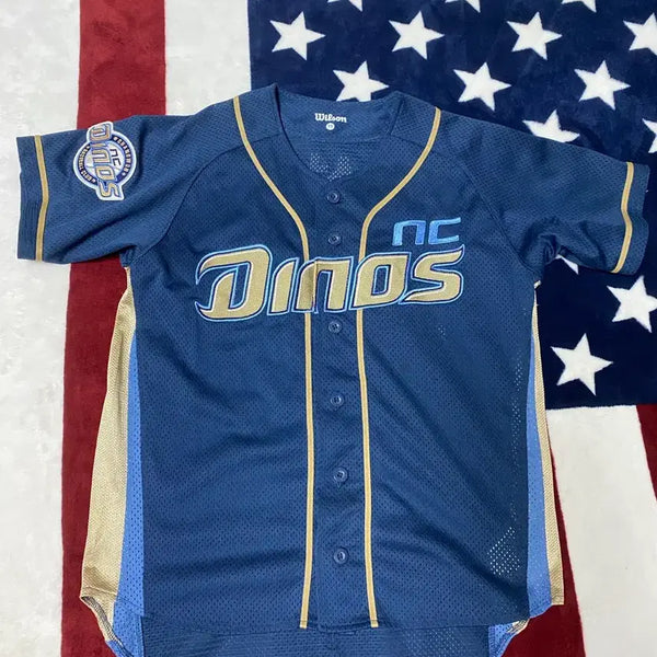 [BUNJANG] NC Dinos Na Sung-bum Player Marked Wilson Baseball Jersey / NC 다이노스 나성범선수 마킹 유니폼