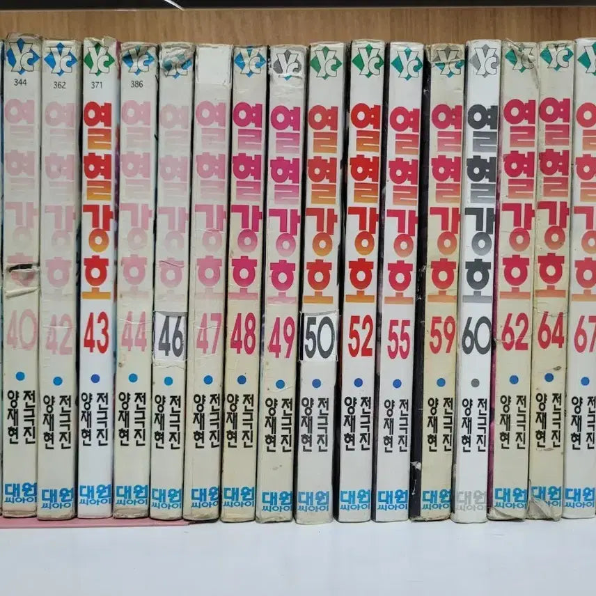 [BUNJANG] Yulhyulgangho Volume 20 Comic / 열혈강호  낱권 20권,,(만화카페책입니다