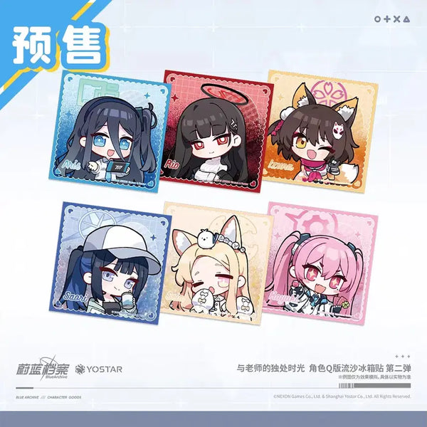 [BUNJANG] Blue Archive Aris Rio Seia Quicksand Magnet / [예약][공구] 블루아카이브 공식 아리스 리오 세이아 퀵샌드 마그넷