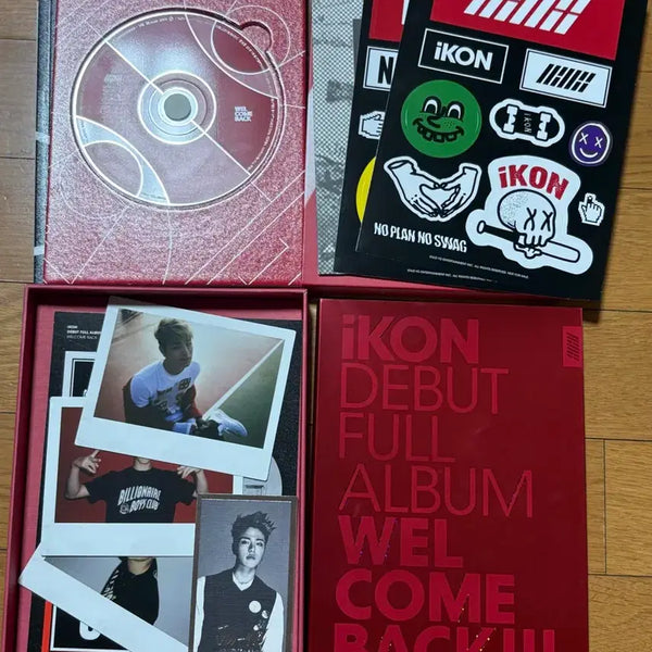 [BUNJANG] iKON Debut Album Welcome Back Bundle Set / [일괄] 아이콘 데뷔 앨범 웰컴백