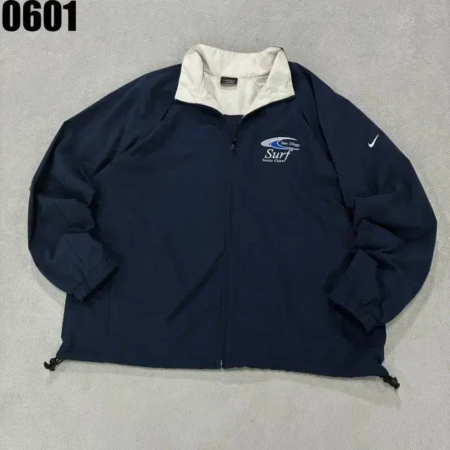 [BUNJANG] Nike Surf Zip-Up Jacket Navy XL / 나이키 서프 집업 자켓 네이비XL