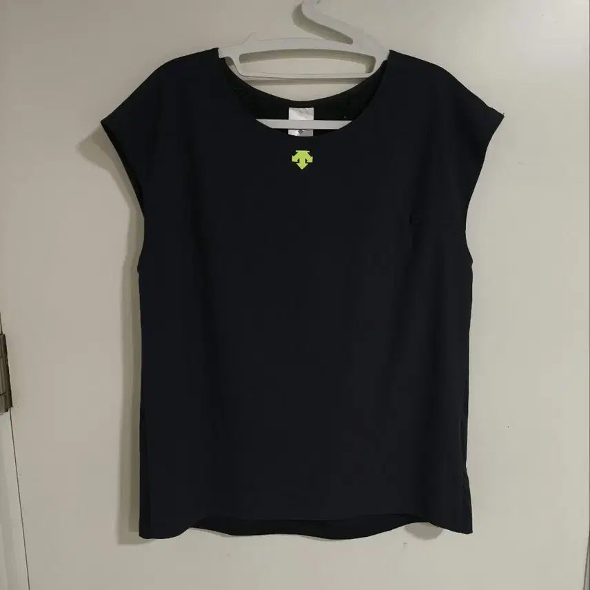 [BUNJANG] Descente Running Colorblock Performance T-Shirt / 90 데상트 러닝 절개 기능성 티셔츠
