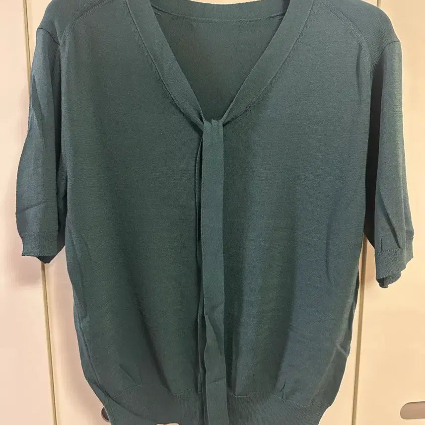[BUNJANG] Eloju Knit Setup Deep Green Size S / 엘로주 니트 셋업 딥그린 S사이즈