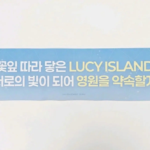 [BUNJANG] BAND LUCY Island Concert Slogan / 루시슬로건섬콘막콘 BAND LUCY ISLAND CON SLOGAN