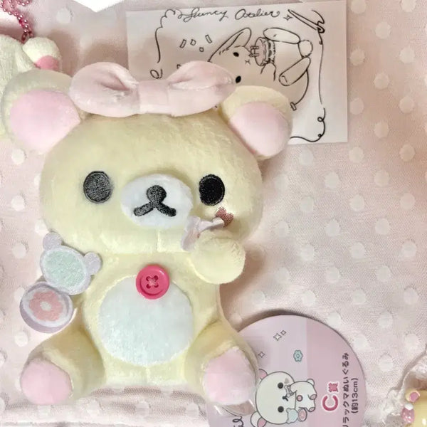 [BUNJANG] Rilakkuma Makeup Series Lottery Prize C Korilakkuma Plush Doll / 코리락쿠마 메이크업 시리즈 쿠지C상 인형