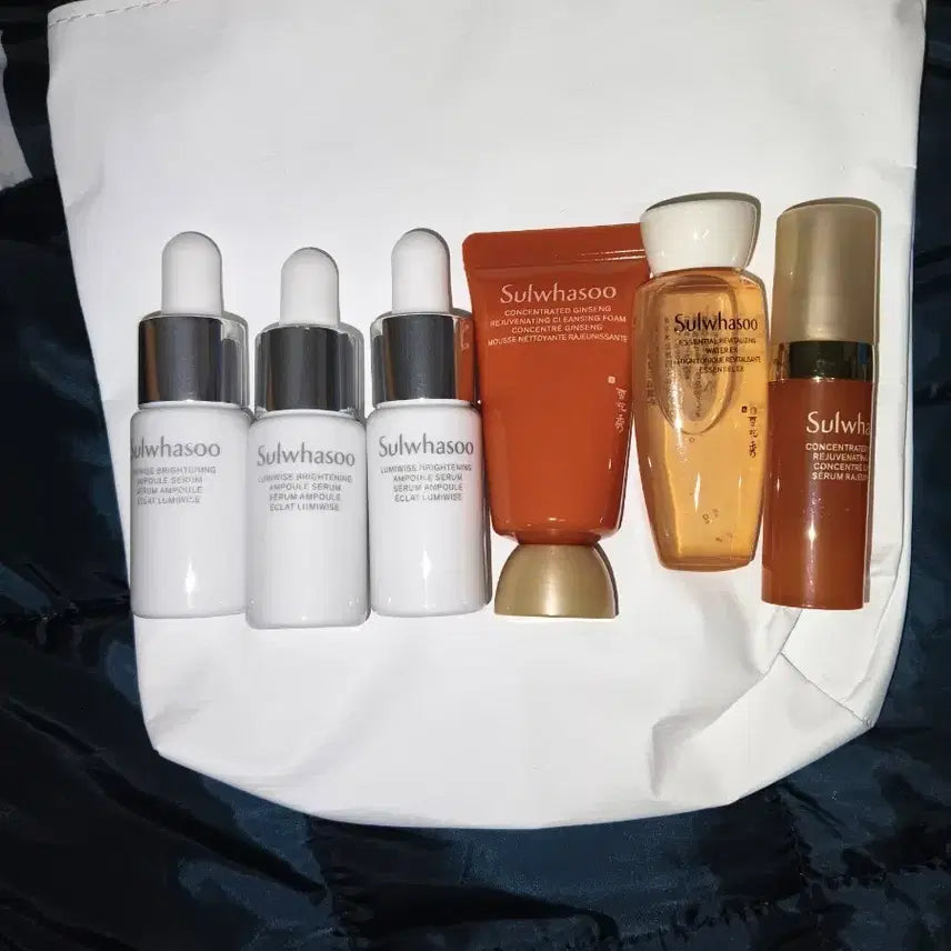 [BUNJANG] Sulwhasoo Genuine Mini 6-Piece Set (Sealed New Product) / 설화수 정품 미니 6종 세트  (미개봉 새상품)