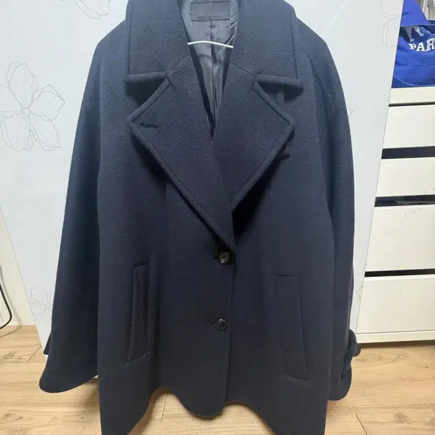 [BUNJANG] Vov Wool Cashmere Half Coat / 보브 울 캐시미어 반코트