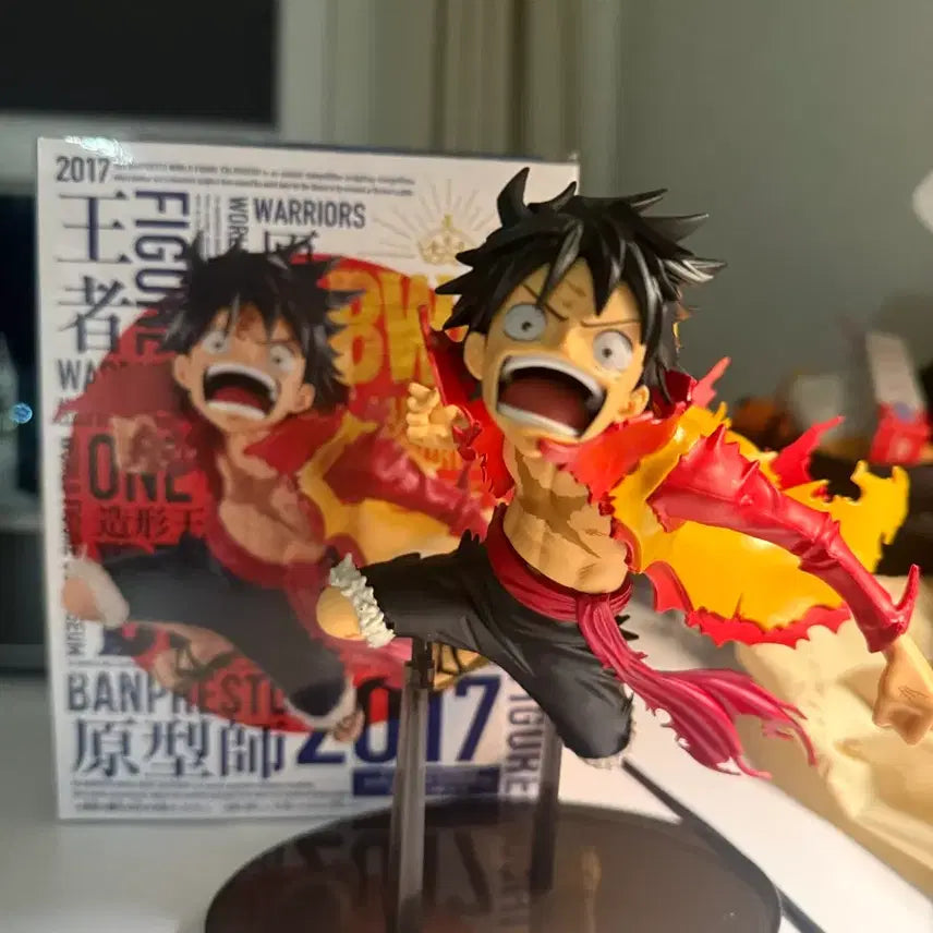 [BUNJANG] One Piece Luffy Figure 2017 Sculptor King / [급처분]원피스 루피 피규어 2017 조형왕