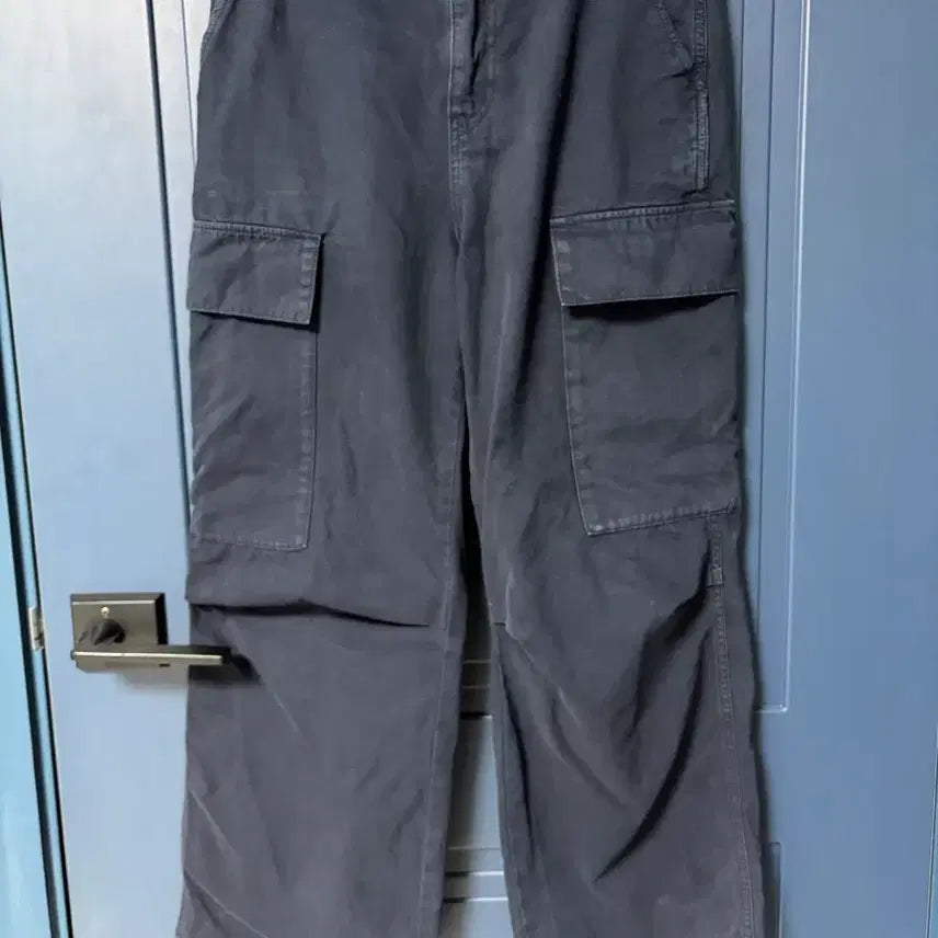 [BUNJANG] ZARA Navy Cargo Pants / 자라 zara 네이비 카고 팬츠