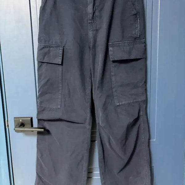 [BUNJANG] ZARA Navy Cargo Pants / 자라 zara 네이비 카고 팬츠
