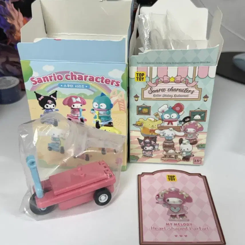 [BUNJANG] Sanrio My Melody Scooter Series / Roller Skating Restaurant Character Figure / 교환/판매 산리오 마이멜로디 스쿠터시리즈/롤러스케이팅 레스토랑 마멜