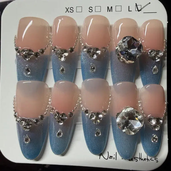 [BUNJANG] Nail Tips Set (3 Sizes, L) / 네일팁 판매 길이 3 사이즈 L