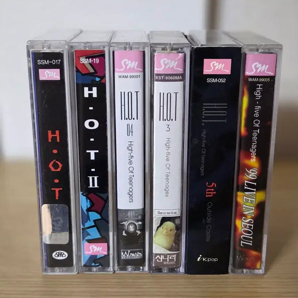 [BUNJANG] H.O.T. Cassette Tape Album Collection / H.O.T. 카세트 테이프 앨범 모음