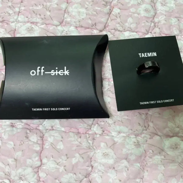 [BUNJANG] SHINee Taemin Off-Sick Concert Samtaemin Ring Goods / 샤이니 태민 오프씩 콘서트 삼태민 반지 굿즈
