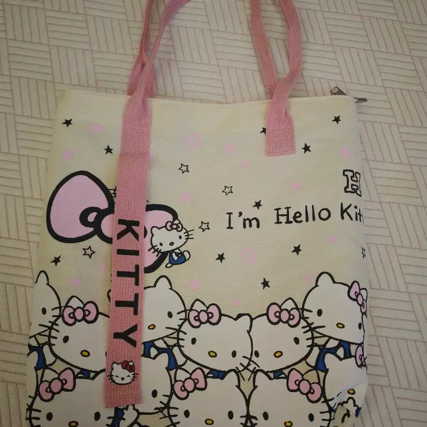 [BUNJANG] Hello Kitty Canvas Bag / 헬로키티 컨버스가방