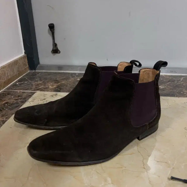 [BUNJANG] Paul Smith Suede Chelsea Boots Dark Brown / 폴스미스 스웨이드 첼시부츠 다크브라운 [42]