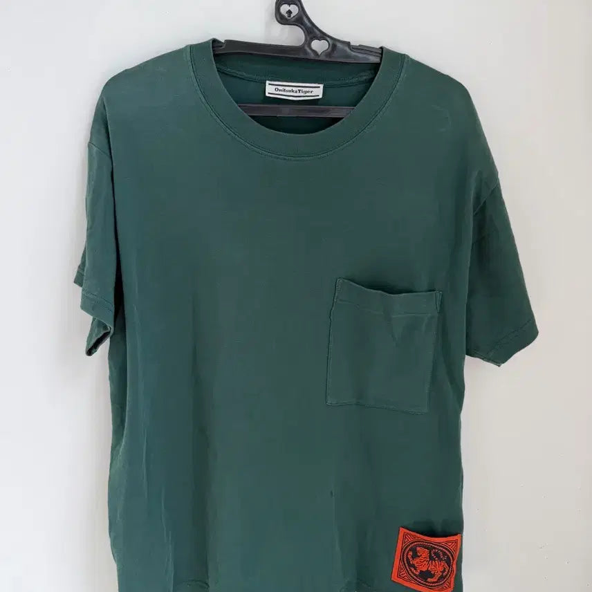 [BUNJANG] Onitsuka Tiger Pocket T-Shirt / 오니츠카타이거 포켓반팔티