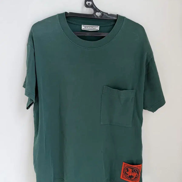 [BUNJANG] Onitsuka Tiger Pocket T-Shirt / 오니츠카타이거 포켓반팔티