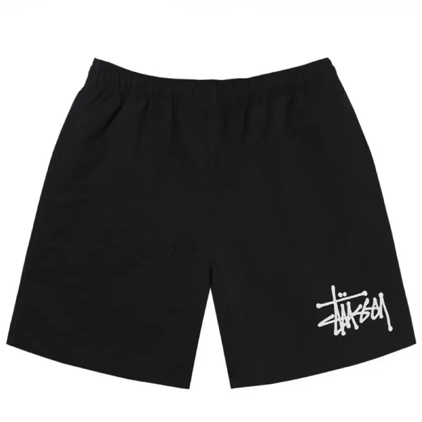 [BUNJANG] Stussy Big Basic Shorts Black / 스투시 빅 베이직 반바지 블랙