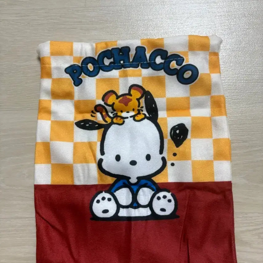 [BUNJANG] Sanrio Pochacco Drawstring Pouch Bag / 산리오 포차코 복조리st 파우치 가방 새상품