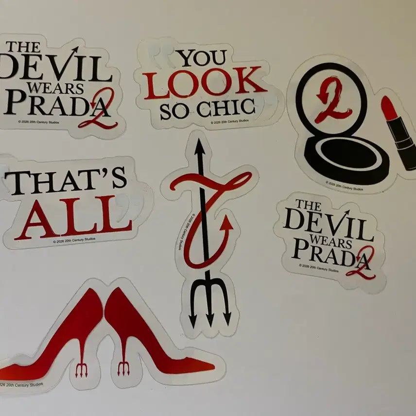 [BUNJANG] The Devil Wears Prada 2 Decal Sticker / 악마는 프라다를 입는다2 데칼스티커