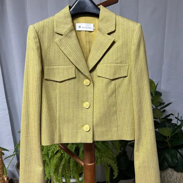 [BUNJANG] It MICHAA Set-up Jacket and Skirt / 잇미샤 셋업