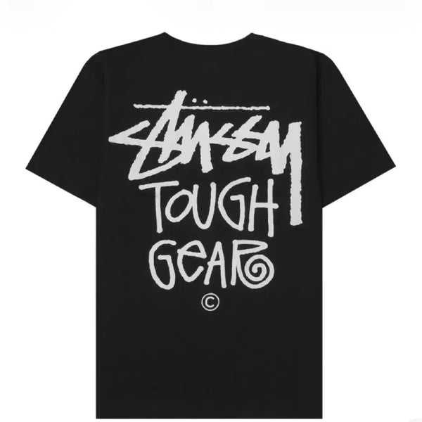 [BUNJANG] Stussy Tough Gear T-Shirt Black / 스투시 반팔티 블랙 TOUGH GEAR