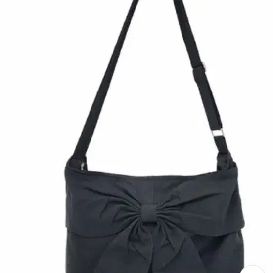 [BUNJANG] Vintage Ribbon Shoulder Bag / 빈티지 리본 블랙 숄더백