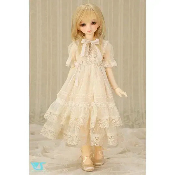 [BUNJANG] Volks Racy Tulle Dress (Vanilla) Mini SDM MSD MDD / 보크스 레이시 튤 드레스(바닐라) 미니 SDM MSD MDD