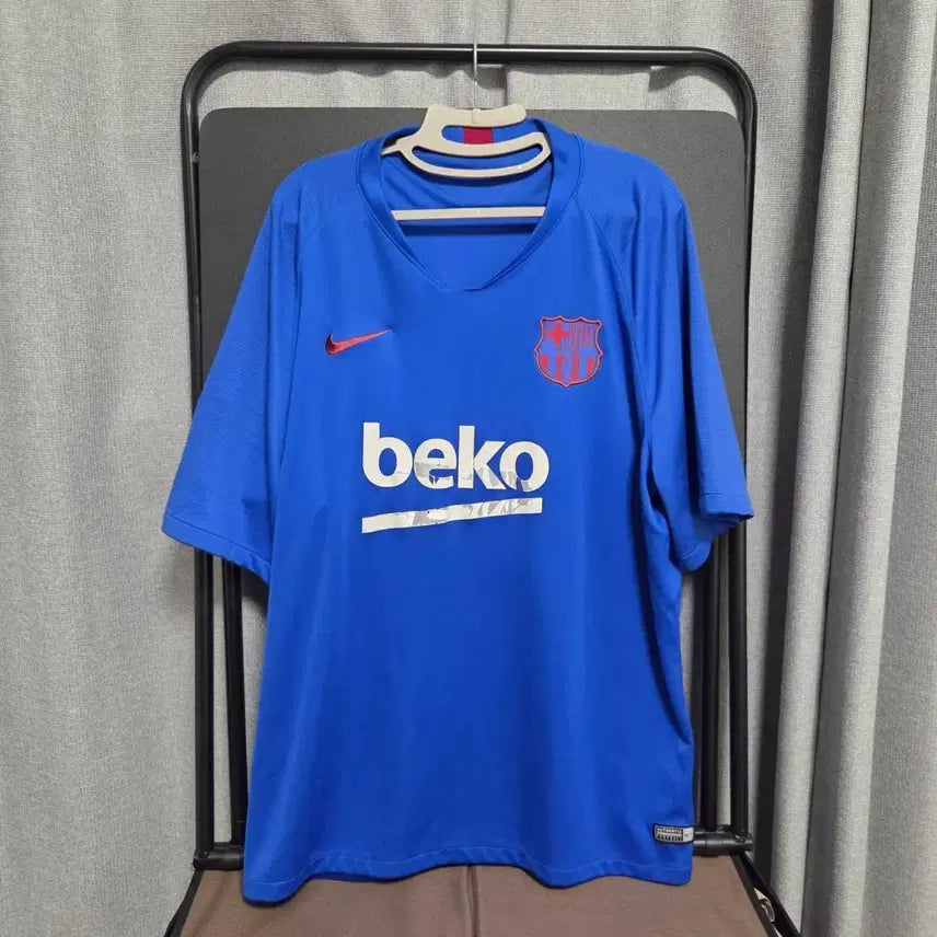 [BUNJANG] Nike Barcelona 19/20 Training Jersey XL-2XL / 나이키 바르셀로나 반팔 유니폼 XL-2XL(105-110)