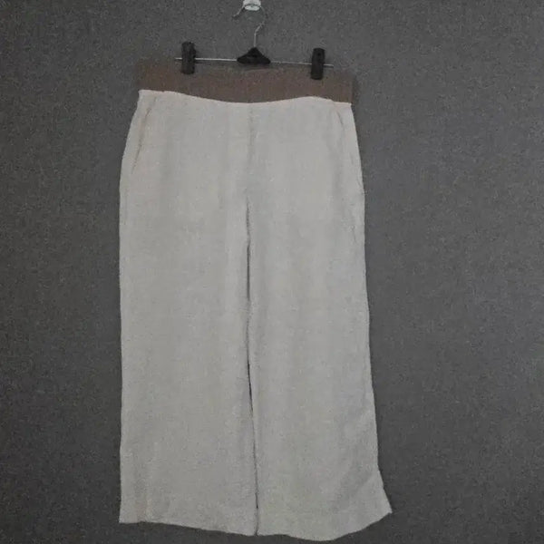 [BUNJANG] Napai Linen Wide Banding Pants / 나파이 린넨 와이드 밴딩 팬츠 73-96 (66)