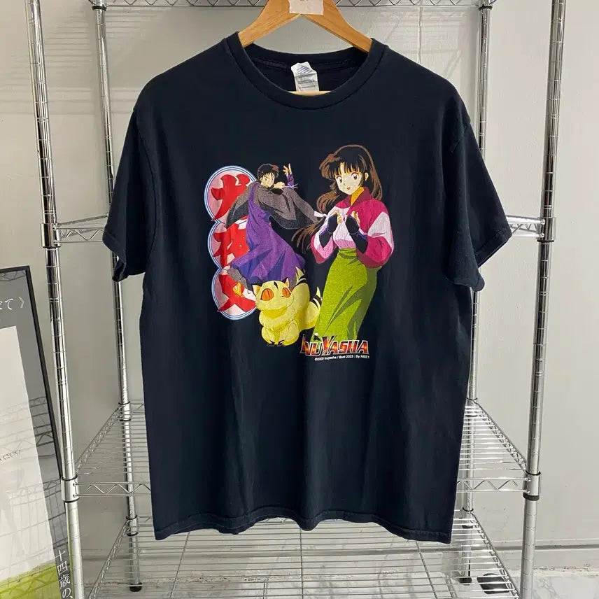 [BUNJANG] Inuyasha Bootleg Anime T-Shirt / 이누야샤 부틀렉 애니메이션 티셔츠 애니티