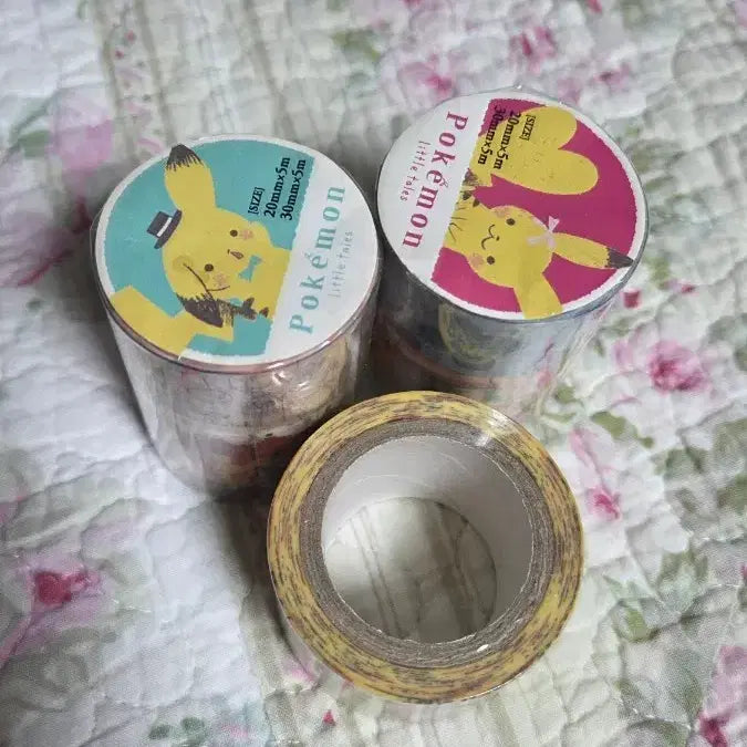[BUNJANG] Little Tales Masking Tape Set / 포켓몬 리틀테일즈 마스킹테이프