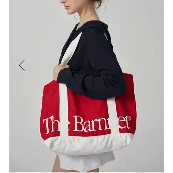 [BUNJANG] The Barnet Red Eco Bag / 더바넷 레드 에코백