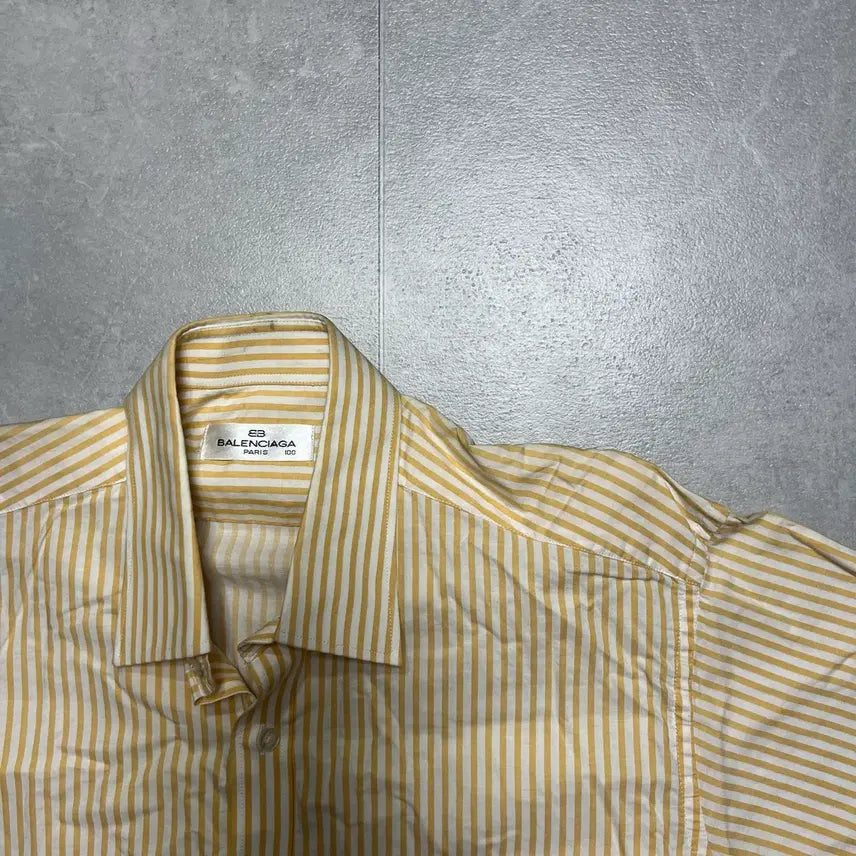 [BUNJANG] Balenciaga 90s-00s Striped Shirt / [L] 90-00s 발렌시아가 스트라이프 셔츠