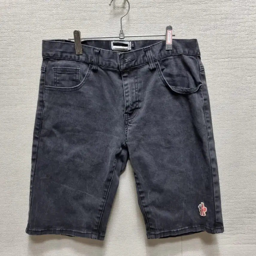 [BUNJANG] Black Denim Shorts / 사448 흑청 반바지