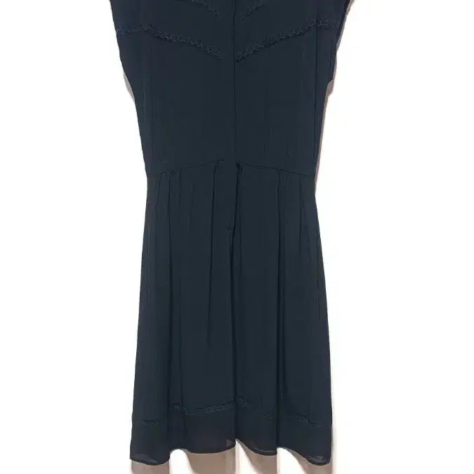 [BUNJANG] Claudie Pierlot Black Lace Short Sleeve Shirt Dress / [정품] 끌로디 피에로 블랙 레이스 셔츠원피스 55