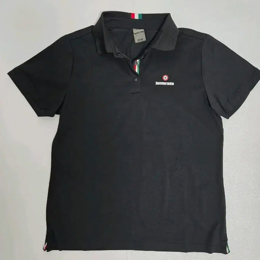 [BUNJANG] Lambretta Black Short Sleeve Polo Shirt - Size M / 람브레타 블랙 반팔 카라티 M 새상품