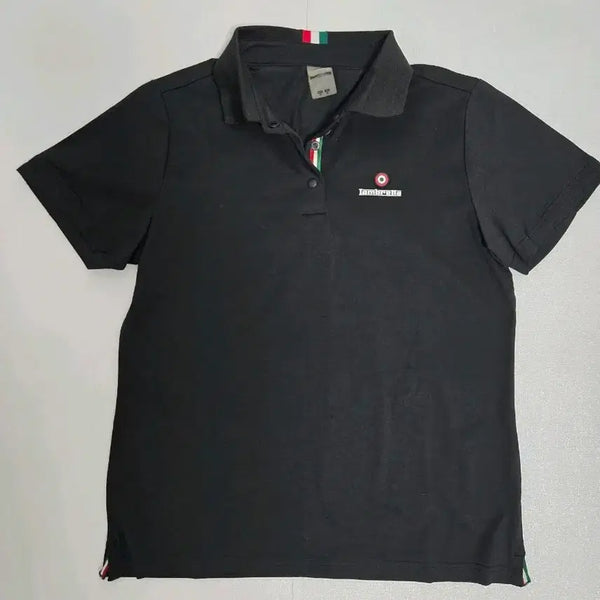 [BUNJANG] Lambretta Black Short Sleeve Polo Shirt - Size M / 람브레타 블랙 반팔 카라티 M 새상품